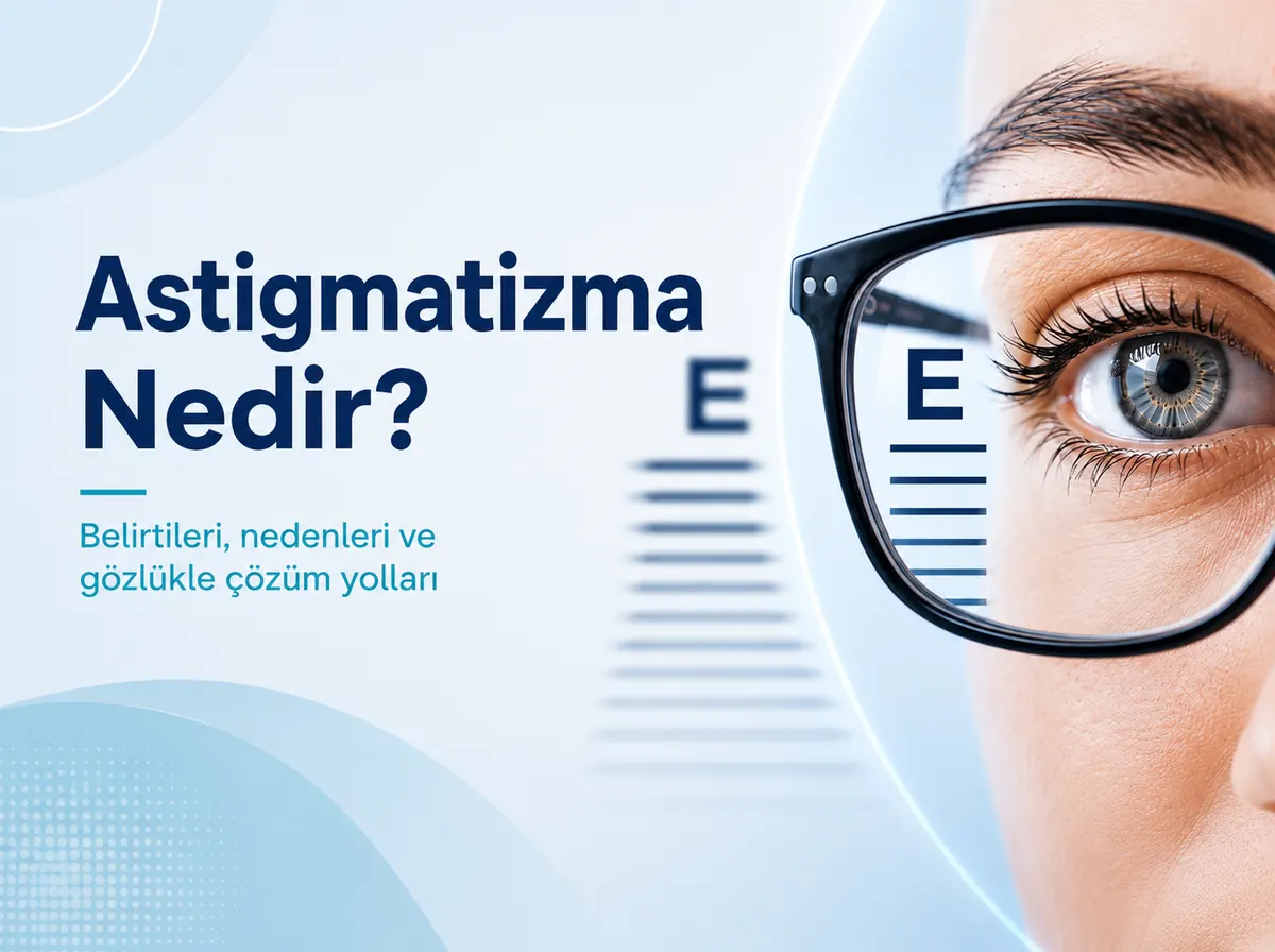 Yakını ve Uzağı Bulanık mı Görüyorsunuz? Astigmatizma Hakkında Bilmeniz Gerekenler