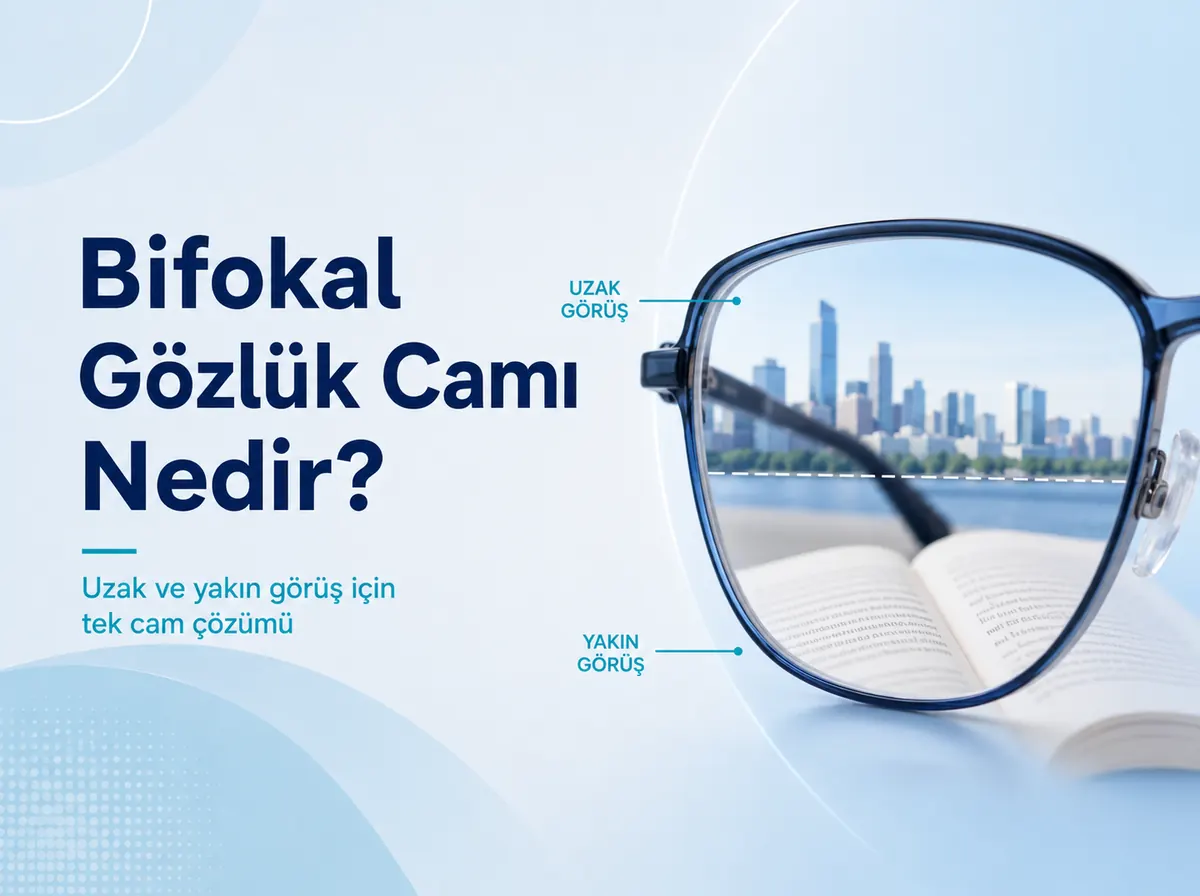 Bifokal Gözlük Camı Nedir? Uzak ve Yakın Görüş İçin Tek Cam Çözümü