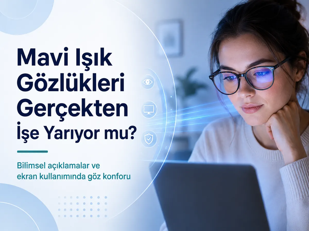 Mavi Işık Gözlükleri Gerçekten İşe Yarıyor mu? Bilimsel Açıklamalar