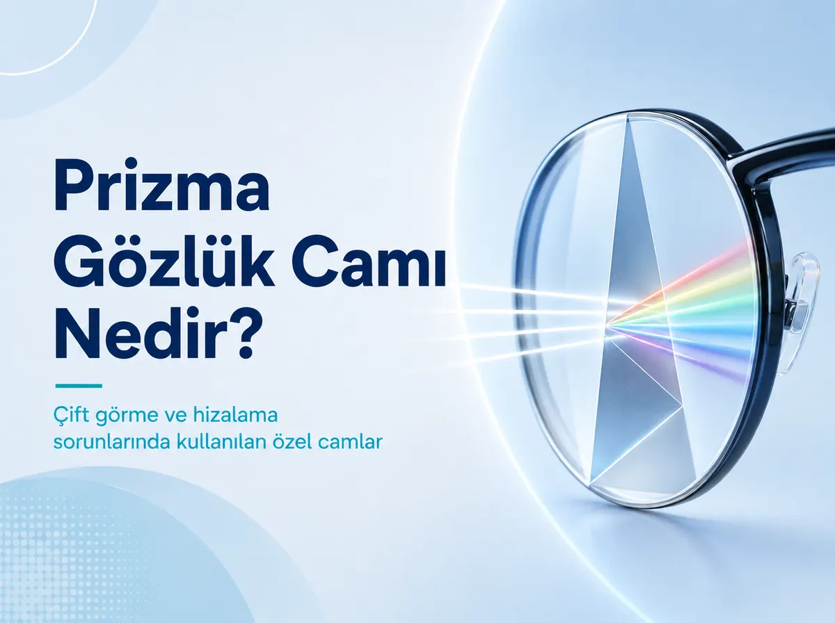Prizma Gözlük Camı Nedir? Prizmatik Camlar Ne İşe Yarar?